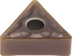 Sumitomo - TNMG332 EMU Grade AC510U Carbide Turning Insert - TiAlN/AlCrN Finish, 60° Triangle, 3/8" Inscr Circle, 3/16" Thick, 1/32" Corner Radius - Americas Industrial Supply