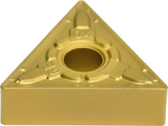 Sumitomo - TNMG333 EGE Grade AC820P Carbide Turning Insert - Al2O3 Finish, 60° Triangle, 3/8" Inscr Circle, 3/16" Thick, 3/64" Corner Radius - Americas Industrial Supply