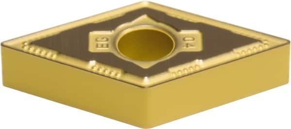 Sumitomo - DNMG432 EEG Grade AC630M Carbide Turning Insert - Al2O3 Finish, 55° Diamond, 1/2" Inscr Circle, 3/16" Thick, 1/32" Corner Radius - Americas Industrial Supply