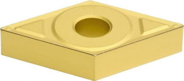 Sumitomo - DNMG432 ENK Grade AC820P Carbide Turning Insert - Al2O3 Finish, 55° Diamond, 1/2" Inscr Circle, 3/16" Thick, 1/32" Corner Radius - Americas Industrial Supply