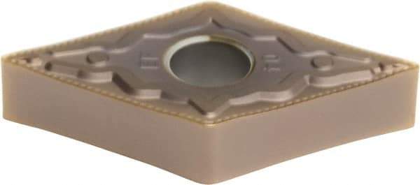 Sumitomo - DNMG431 EEF Grade AC520U Carbide Turning Insert - TiAlN/AlCrN Finish, 55° Diamond, 1/2" Inscr Circle, 3/16" Thick, 1/64" Corner Radius - Americas Industrial Supply