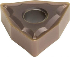 Sumitomo - WNMG432 ESU Grade AC520U Carbide Turning Insert - TiAlN/AlCrN Finish, 80° Trigon, 1/2" Inscr Circle, 3/16" Thick, 1/32" Corner Radius - Americas Industrial Supply
