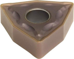 Sumitomo - WNMG432 EMU Grade AC520U Carbide Turning Insert - TiAlN/AlCrN Finish, 80° Trigon, 1/2" Inscr Circle, 3/16" Thick, 1/32" Corner Radius - Americas Industrial Supply