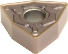 Sumitomo - WNMG433 EGU Grade AC530U Carbide Turning Insert - TiAlN/AlCrN Finish, 80° Trigon, 1/2" Inscr Circle, 3/16" Thick, 3/64" Corner Radius - Americas Industrial Supply