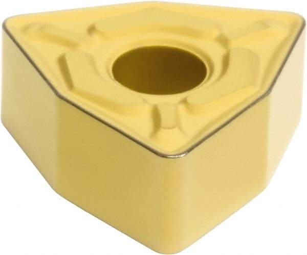 Sumitomo - WNMG431 EGU Grade AC810P Carbide Turning Insert - Al2O3 Finish, 80° Trigon, 1/2" Inscr Circle, 3/16" Thick, 1/64" Corner Radius - Americas Industrial Supply