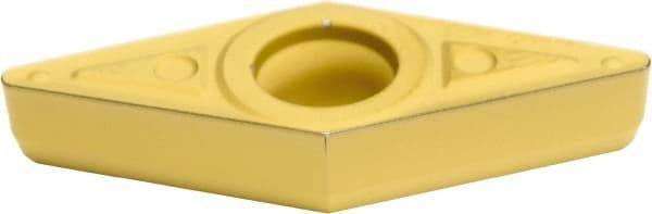 Sumitomo - VBMT332 ENK Grade AC820P Carbide Turning Insert - Al2O3 Finish, 35° Diamond, 3/8" Inscr Circle, 3/16" Thick, 1/32" Corner Radius - Americas Industrial Supply