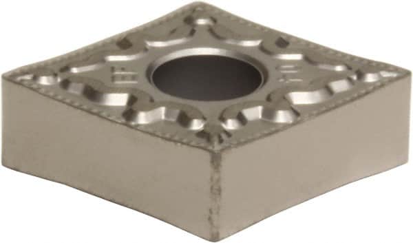 Sumitomo - CNMG431 EEF Grade EH510 Carbide Turning Insert - Uncoated, 80° Diamond, 1/2" Inscr Circle, 3/16" Thick, 1/64" Corner Radius - Americas Industrial Supply