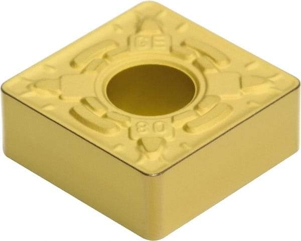 Sumitomo - SNMG432 EGE Grade AC820P Carbide Turning Insert - Al2O3 Finish, 90° Square, 1/2" Inscr Circle, 3/16" Thick, 1/32" Corner Radius - Americas Industrial Supply