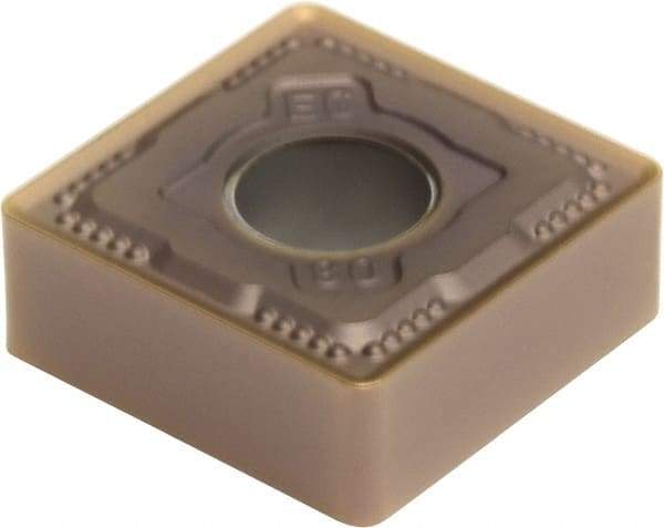Sumitomo - SNMG432 EEG Grade AC520U Carbide Turning Insert - TiAlN/AlCrN Finish, 90° Square, 1/2" Inscr Circle, 3/16" Thick, 1/32" Corner Radius - Americas Industrial Supply