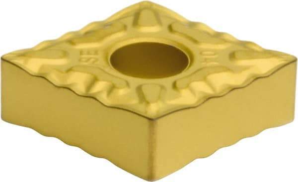 Sumitomo - CNMG432 ESE Grade AC820P Carbide Turning Insert - Al2O3 Finish, 80° Diamond, 1/2" Inscr Circle, 3/16" Thick, 1/32" Corner Radius - Americas Industrial Supply