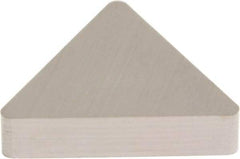 Sumitomo - TNG322 Grade G10E Carbide Turning Insert - Uncoated, 60° Triangle, 3/8" Inscr Circle, 1/8" Thick, 1/32" Corner Radius - Americas Industrial Supply