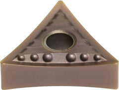 Sumitomo - TNMG332 EUP Grade AC530U Carbide Turning Insert - TiAlN/AlCrN Finish, 60° Triangle, 3/8" Inscr Circle, 3/16" Thick, 1/32" Corner Radius - Americas Industrial Supply