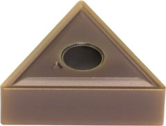 Sumitomo - TNMG331 EEX Grade AC510U Carbide Turning Insert - TiAlN/AlCrN Finish, 60° Triangle, 3/8" Inscr Circle, 3/16" Thick, 1/64" Corner Radius - Americas Industrial Supply