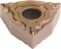 Sumitomo - WNMG432 EFL Grade T3000Z Cermet Turning Insert - TiN/AlN Finish, 80° Trigon, 1/2" Inscr Circle, 3/16" Thick, 1/32" Corner Radius - Americas Industrial Supply