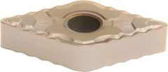Sumitomo - DNMG433 ELU Grade T2000Z Cermet Turning Insert - TiN/AlN Finish, 55° Diamond, 1/2" Inscr Circle, 3/16" Thick, 3/64" Corner Radius - Americas Industrial Supply