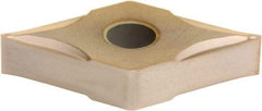 Sumitomo - DNGG431 ESU Grade T3000Z Cermet Turning Insert - TiN/AlN Finish, 55° Diamond, 1/2" Inscr Circle, 3/16" Thick, 1/64" Corner Radius - Americas Industrial Supply