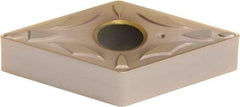 Sumitomo - DNMG431 EFA Grade T3000Z Cermet Turning Insert - TiN/AlN Finish, 55° Diamond, 1/2" Inscr Circle, 3/16" Thick, 1/64" Corner Radius - Americas Industrial Supply