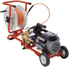 Ridgid - Electric Battery Drain Cleaning Machine - For 1-1/4" to 4" Pipe, 3/16" x 100' Cable - Americas Industrial Supply