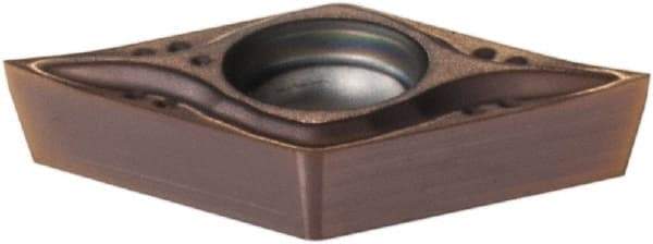 Sumitomo - DCGT21.50 ESI Grade AC530U Carbide Turning Insert - 55° Diamond, 1/4" Inscr Circle, 3/32" Thick, 0.0039" Corner Radius - Americas Industrial Supply