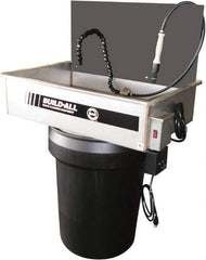 Build-All - Drum Mount Water-Based Parts Washer - 25 Gal Max Operating Capacity, 304 Stainless Steel Tank, 115 Input Volts - Americas Industrial Supply