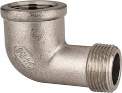 Value Collection - 3/4" Grade 316 Stainless Steel Pipe 90° Street Elbow - FNPT x MNPT End Connections, 150 psi - Americas Industrial Supply
