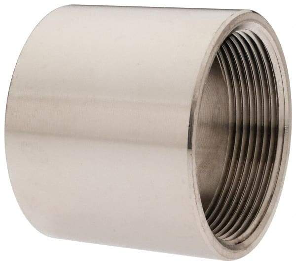 Value Collection - 2" Grade 316 Stainless Steel Pipe Coupling - FNPT x FNPT End Connections, 150 psi - Americas Industrial Supply