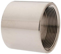 Value Collection - 2" Grade 316 Stainless Steel Pipe Coupling - FNPT x FNPT End Connections, 150 psi - Americas Industrial Supply