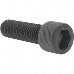 Value Collection - 7/8-9 UNC Hex Socket Drive, Socket Cap Screw - Alloy Steel, Black Oxide Finish, Fully Threaded, 3" Length Under Head - Americas Industrial Supply