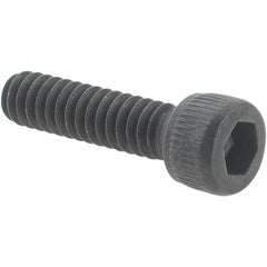 Value Collection - #10-24 UNC Hex Socket Drive, Socket Cap Screw - Alloy Steel, Black Oxide Finish, Fully Threaded, 3/4" Length Under Head - Americas Industrial Supply