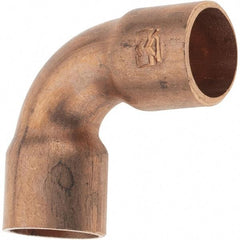 Value Collection - 1/4 x 1/4" Wrot Copper Pipe 90° Elbow - C x C - Americas Industrial Supply