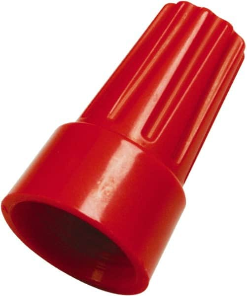 Value Collection - 18 to 10 AWG, Standard Twist on Wire Connector - Red - Americas Industrial Supply