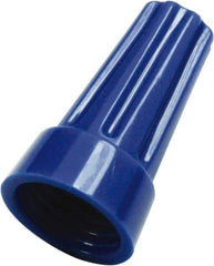 Value Collection - 22 to 14 AWG, Twist on Wire Connector - Blue - Americas Industrial Supply