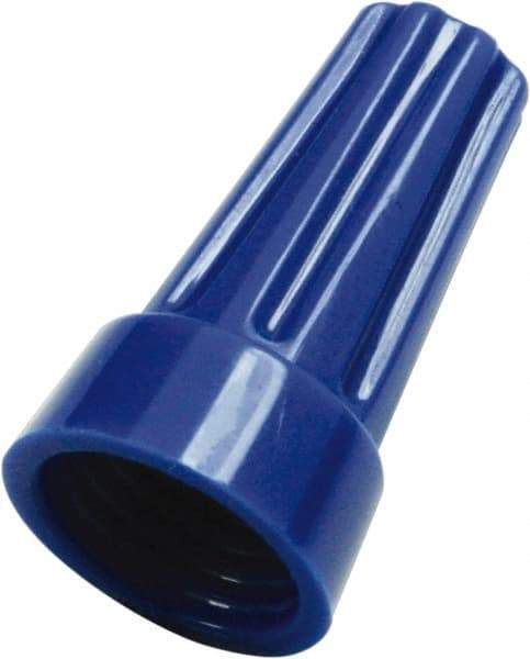 Value Collection - 22 to 14 AWG, Standard Twist on Wire Connector - Blue - Americas Industrial Supply