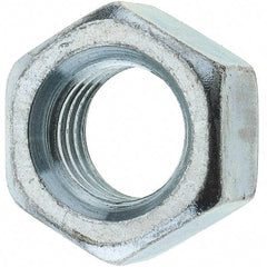 Value Collection - 3/4-10 UNC Steel Right Hand Hex Nut - 1-1/8" Across Flats, 0.6406" High, Zinc-Plated Finish - Americas Industrial Supply