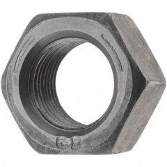 Value Collection - 3/4-16 UNF Steel Right Hand Hex Nut - 1-1/8" Across Flats, 41/64" High, Uncoated - Americas Industrial Supply