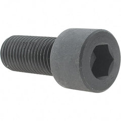 Value Collection - M30x3.50 Metric Coarse Hex Socket Drive, Socket Cap Screw - Grade 12.9 Alloy Steel, Black Oxide Finish, Fully Threaded, 70mm Length Under Head - Americas Industrial Supply