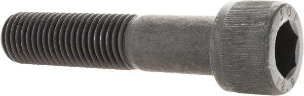 Value Collection - M24x3.00 Metric Coarse Hex Socket Drive, Socket Cap Screw - Grade 12.9 Alloy Steel, Black Oxide Finish, Partially Threaded, 110mm Length Under Head - Americas Industrial Supply