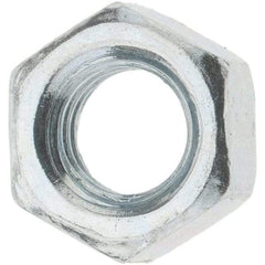 Value Collection - M5x0.80 Metric Coarse Steel Right Hand Hex Nut - 8mm Across Flats, 4mm High, Zinc-Plated Finish - Americas Industrial Supply