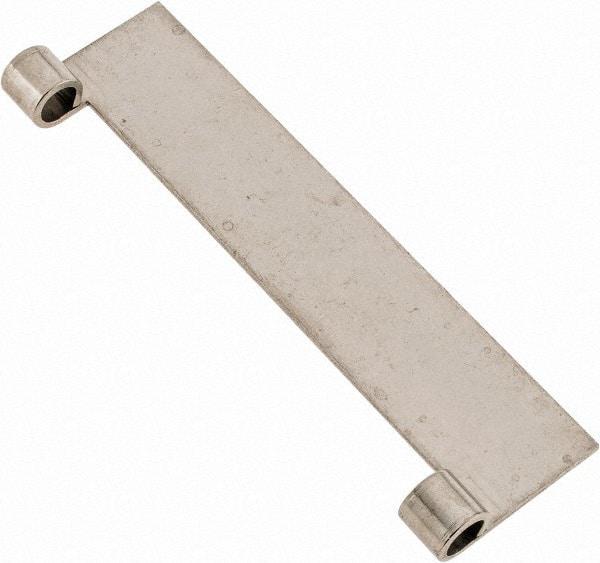 Value Collection - 4" Long x 1" Wide x 0.05" Thick, Keeper Hinge - Stainless Steel - Americas Industrial Supply