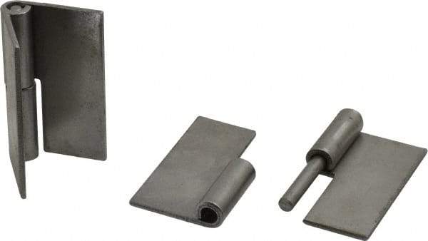 Value Collection - 2" Wide x 0.075" Thick, Slip Joint Hinge - Steel, Plain Finish - Americas Industrial Supply