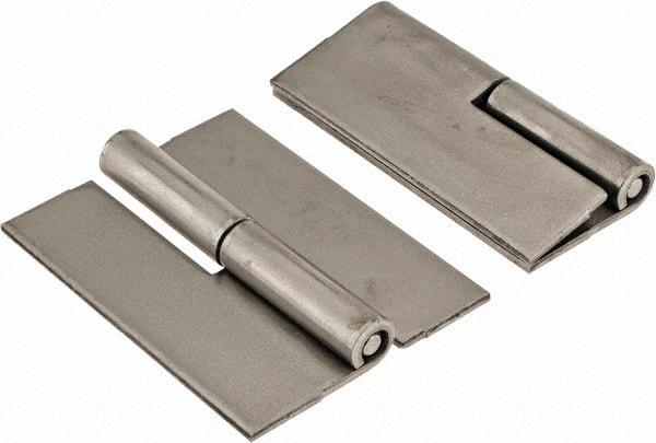Value Collection - 1.87" Wide x 0.075" Thick, Slip Joint Hinge - Steel, Plain Finish - Americas Industrial Supply