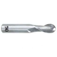 7/32" Dia. - 2-1/2" OAL - Bright CBD - Ball End SE EM - 2 FL - Americas Industrial Supply