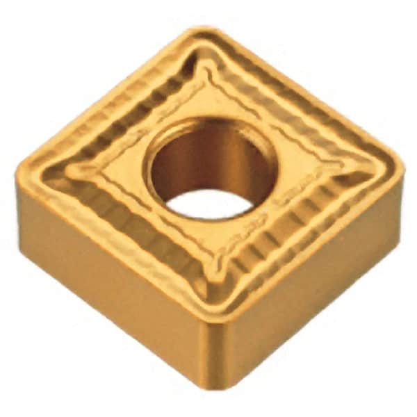Iscar - SNMG432 GN Grade IC428 Carbide Turning Insert - TiC/Al2O3 Finish, 90° Square, 1/2" Inscr Circle, 3/16" Thick, 1/32" Corner Radius - Americas Industrial Supply