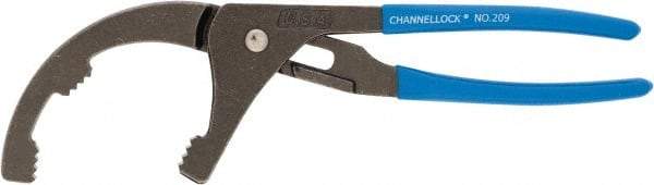 Channellock - 9" Long Oil Filter Pliers - For Use with Filters from 1-3/4 to 3-1/2" - Americas Industrial Supply