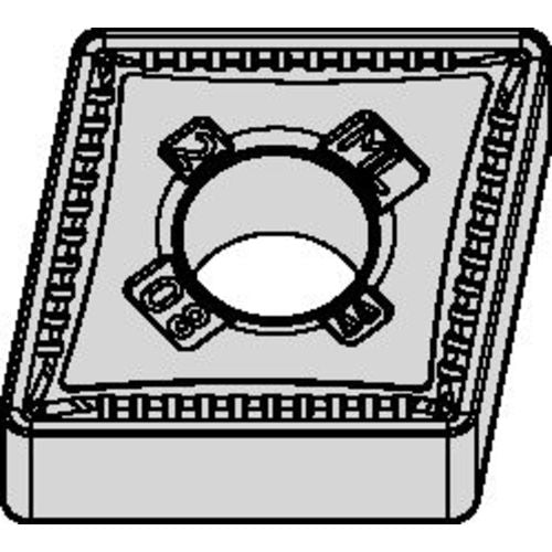 CNMG 433 Double-sided|G WP25CT, 3/64″ Corner Radius, 3/16″ Thick, 1/2″ Inscribed Circle, TiN, Turning Indexable Insert - Americas Industrial Supply
