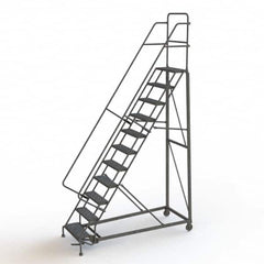 TRI-ARC - Rolling & Wall Mounted Ladders & Platforms Type: Rolling Warehouse Ladder Style: Rolling Safety Ladder - Americas Industrial Supply