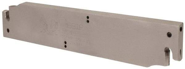 Iscar - 2.0709" Blade Height, 0.394" Blade Width, 10.236" OAL, Right Hand Cut, Single End Indexable Cut-Off Blade - TGFH Blade, Tang-Grip Series - Americas Industrial Supply