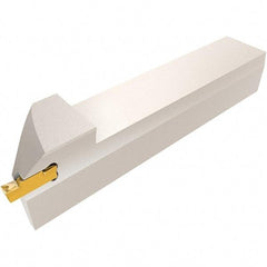 Iscar - HFH, External, Right Hand, 12mm Max Depth of Cut, 4mm Max Groove Width, Indexable Grooving Tool Holder - DGN.., GRIP, HFP.. Insert Compatibility, 20mm Shank Height, 20mm Shank Width, 140mm OAL - Americas Industrial Supply