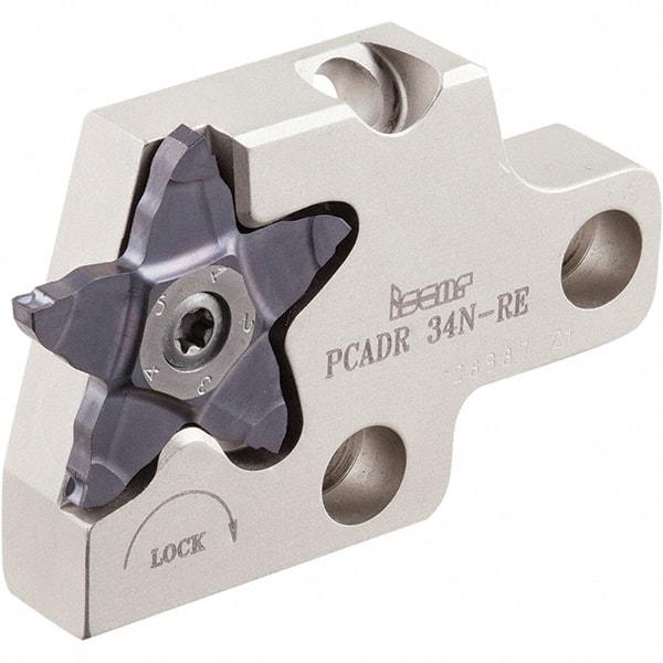 Iscar - 1.5 to 4mm Groove Width, 0.217" Max Depth of Cut, Left Hand Cut, PCAD Indexable Grooving Blade - PENTA 34F-R/L, PENTA 34N-C, PENTA 34N-J, PENTA 34N-PB, PENTA 34R/L-C, PENTA 34R/L-J, PENTA 34R/L-PB Insert Style, Series PentaCut - Americas Industrial Supply