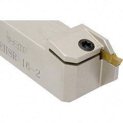 Iscar - 120mm OAL, 25mm Shank Diam, GEHS Indexable Boring Bar - 6.8mm Max Bore Depth, GE.I Insert, Clamp Holding Method - Americas Industrial Supply
